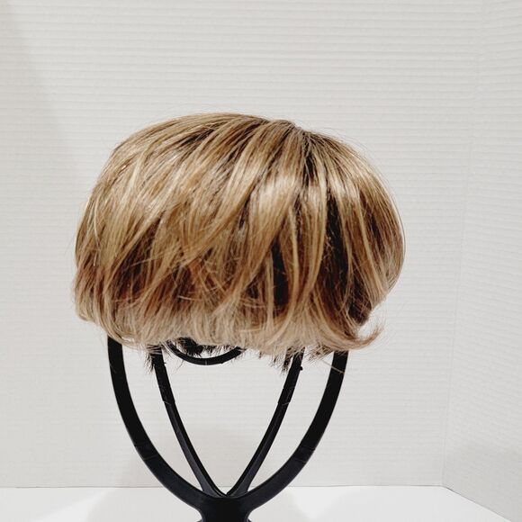 Ellen Wille Perucci Synthetic Mono Crown Cap Wig Dark Sand Rooted Style Tool - Picture 6 of 11